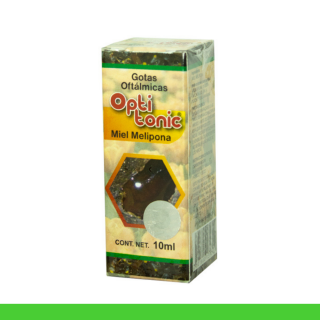 GOTAS OFT. OPTITONIC® MIEL MELIPONA CJA.FCO.10ml Clave:3979