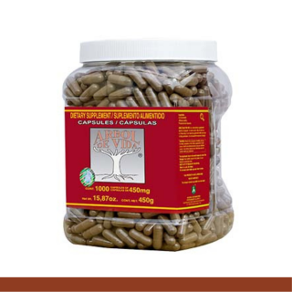 CAPS.D. ARBOL DE VIDA® JUREMA FCO.1000pz Clave:2194