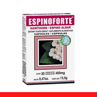 CAPS.D. ESPINOFORTE® ESPINO ALBAR CJA.30pz Clave:2071