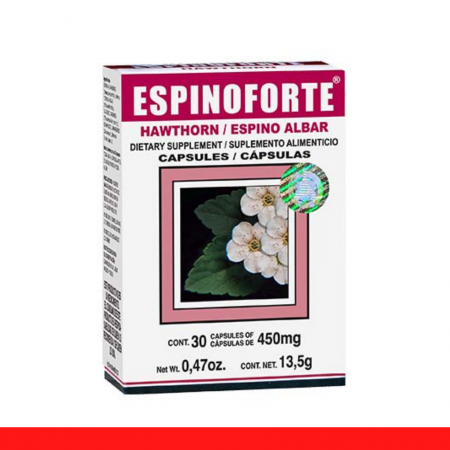 CAPS.D. ESPINOFORTE® ESPINO ALBAR CJA.30pz Clave:2071