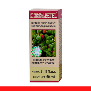 EXTCTO.V. HERBABETEL® AZAHARES COMPUESTOS CJA.FCO.60ml Clave:3710