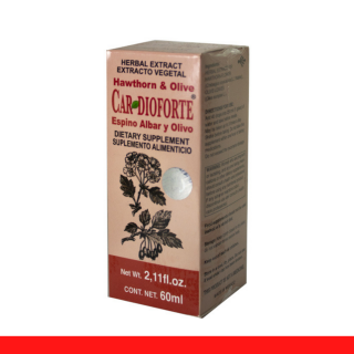 EXTCTO.V. CARDIOFORTE® ESPINO ALBAR Y OLIVO CJA.FCO.60ml Clave:3844