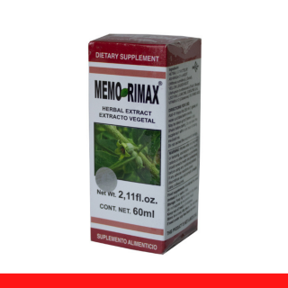 EXTCTO.V. MEMORIMAX® ASHWAGANDA CJA.FCO.60ml Clave:3930