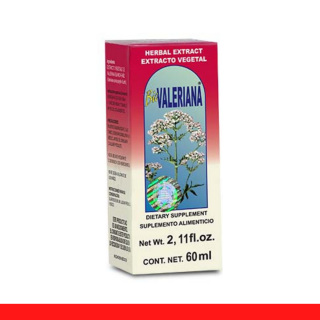 EXTCTO.V. BIOVALERIANA® RAIZ DE VALERIANA BLANCA CJA.FCO.60ml Clave:3936