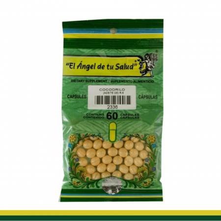 CAPS.B. COCODRILO Aceite BSA.60pz Clave:2336