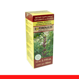 EXTCTO.V. 3 BIOTORONJILES® TORONJIL CJA.FCO.60ml Clave:3965