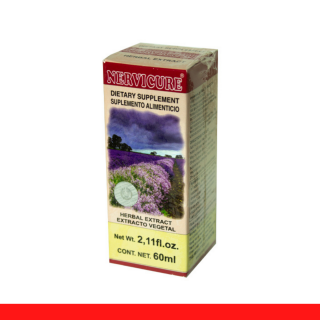 EXTCTO.V. NERVICURE® ESPINO ALBAR COMPUESTO CJA.FCO.60ml Clave:3999