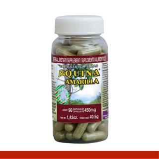 CAPS.D. BIOQUINA® QUINA AMARILLA FCO.90pz Clave:2198