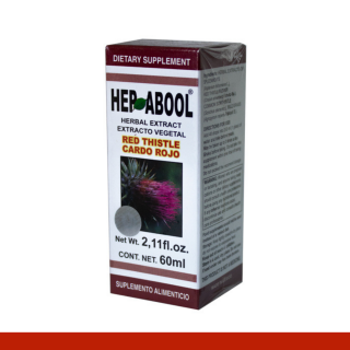 EXTCTO.V. HEPABOOL® CARDO ROJO CJA.FCO.60ml Clave:3909