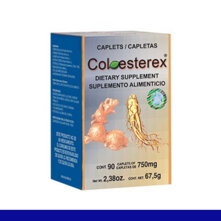 CAPLTS. COLESTEREX® ALAZOR COMPUESTO CJA.FCO.90pz Clave:2010