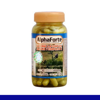 CAPS.D. ALPHAFORTE® COMPLEJO B CON ALFALFA FCO.90pz Clave:2047