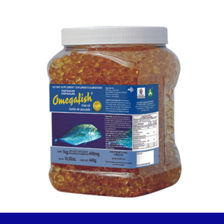 CAPS.B. OMEGAFISH® AC. DE PESCADO FCO.1kg Clave:2135