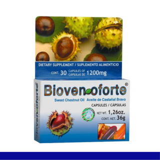 CAPS.B. BIOVENOFORTE® AC. CASTAÑAL BRAVO CJA.30pz Clave:2179