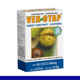 CAPS.D. VENOTAP® CASTAÑAL BRAVO CJA.30pz Clave:2195