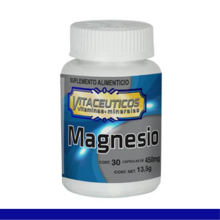 CAPS.D. VITACEUTICOS® MAGNESIO FCO.30pz Clave:2487