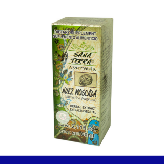 EXTCTO.V. SANA TERRA® NUEZ MOSCADA CJA.FCO.60ml Clave:3733