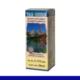 EXTCTO.V. VARICURE® UVA ROJA COMPUESTA CJA.FCO.60ml Clave:3812