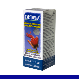 EXTCTO.V. CARDIOMAX® MANO DE MONO Y ESPINO ALBAR CJA.FCO.60ml Clave:3820