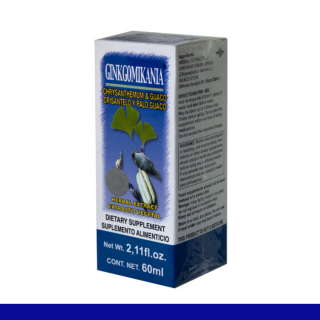 EXTCTO.V. GINKGOMIKANIA® CRISANTELO Y PALO GUACO CJA.FCO.60ml Clave:3822