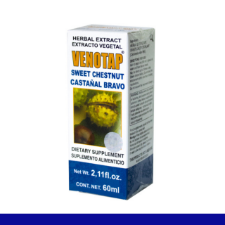EXTCTO.V. VENOTAP® CASTAÑAL CJA.FCO.60ml Clave:3839