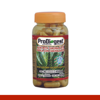 CAPS.D. PRODIGEST® SABILA Y CUACHALALATE FCO.90pz Clave:2053