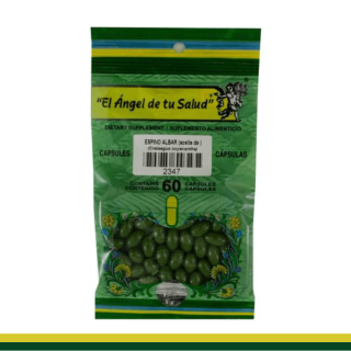 CAPS.B. ESPINO ALBAR aceite  BSA.60pz Clave:2347