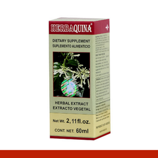 EXTCTO.V. HERBAQUINA® QUINA AMARILLA CJA.FCO.60ml Clave:3711