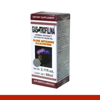 EXTCTO.V. GASTROFILINA® ALCACHOFERA CJA.FCO.60ml Clave:3927
