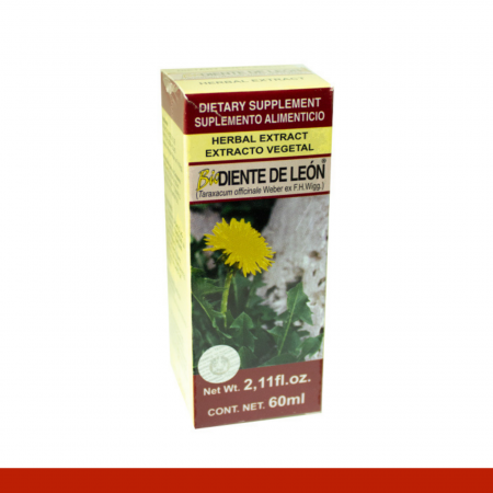 EXTCTO.V. BIODIENTE DE LEON® DIENTE DE LEÓN CJA.FCO.60ml Clave:3967