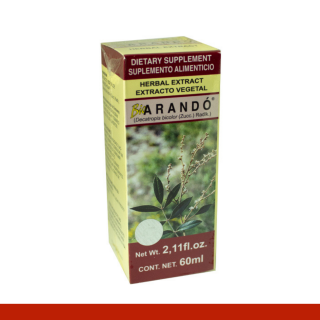 EXTCTO.V. BIOARANDO® HOJAS DE ARANDO CJA.FCO.60ml Clave:3974