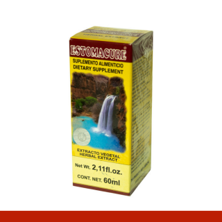 EXTCTO.V. ESTOMACURE® GUAYABA COMPUESTA CJA.FCO.60ml Clave:3998