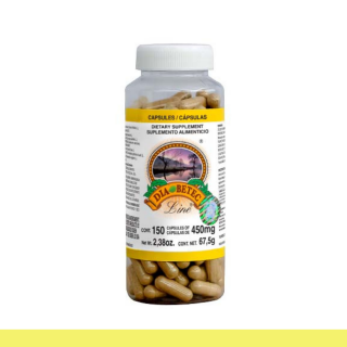 CAPS.D. DIABETEC LINE® C. FISTULA, GUAYACAN Y MAT. FCO.150pz Clave:2005