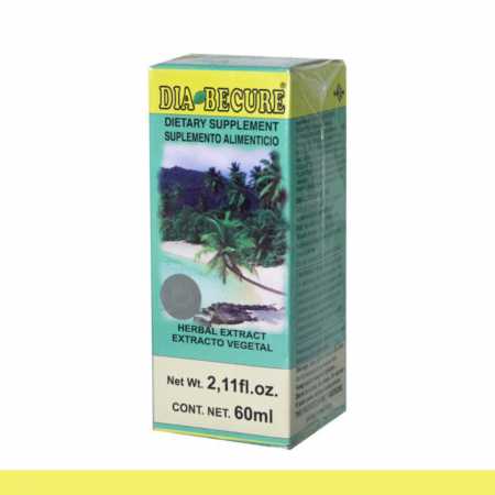 EXTCTO.V. DIABECURE® TRONADORA COMPUESTA CJA.FCO.60ml Clave:3804