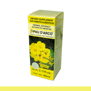 EXTCTO.V. BIOPAU D'ARCO® PALO DE ARCO CJA.FCO.60ml Clave:3955