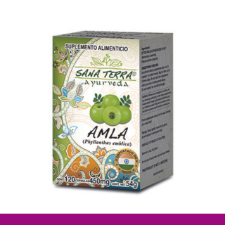 CAPS.D. SANA TERRA® AMLA CJA.FCO.120pz Clave:2019