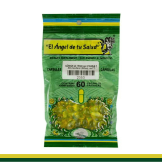 CAPS.B. GERMEN DE TRIGO con VITAMINA E (Niños) BSA.60pz Clave:2353