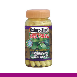 CAPS.D. OXIPRO-ZINC® VITAMINA C Y ZINC FCO.90pz Clave:2052