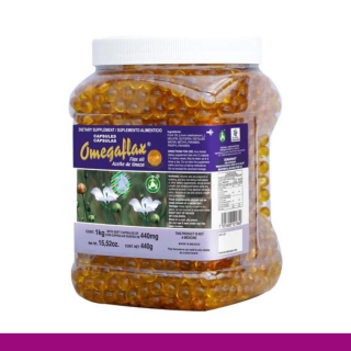 CAPS.B. OMEGAFLAX® AC. DE LINAZA FCO.1kg Clave:2136 CAPS.B. OMEGAFLAX® AC. DE LINAZA FCO.1kg Clave:2136