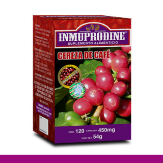 CAPS.D. INMUNOPRODINE® CEREZA DE CAFÉ FCO.120pz Clave:2145