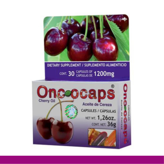 CAPS.B. ONCOCAPS® ACEITE DE CEREZA CJA.30pz Clave:2182