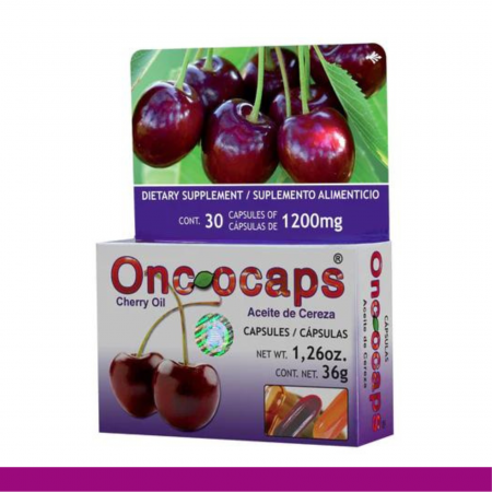 CAPS.B. ONCOCAPS® ACEITE DE CEREZA CJA.30pz Clave:2182