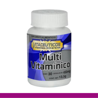 CAPS.D. VITACEUTICOS® MULTIVITAMINICO FCO.30pz Clave:2463
