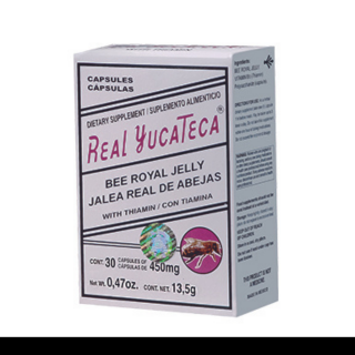CAPS.D. REAL YUCATECA® JALEA REAL Y TIAMINA CJA.30pz Clave:2020
