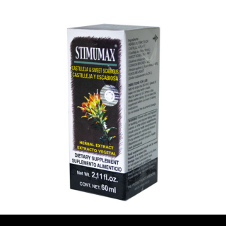 EXTCTO.V. STIMUMAX® CASTILLEJA Y ESCABIOSA CJA.FCO.60ml Clave:3821