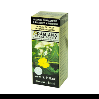 EXTCTO.V. BIODAMIANA® DAMIANA DE CALIFORNIA CJA.FCO.60ml Clave:3945