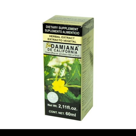 EXTCTO.V. BIODAMIANA® DAMIANA DE CALIFORNIA CJA.FCO.60ml Clave:3945