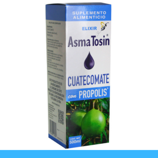 ELIXIR ASMATOSIN® CUATECOMATE Y PROPOLIS CJA.BOT.500ml Clave:1823