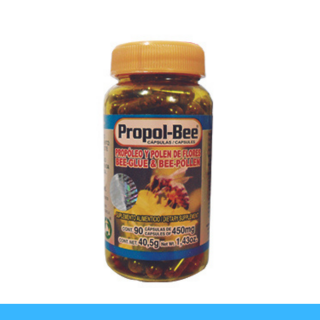 CAPS.D. PROPOL-BEE® PROPOLEO Y POLEN DE FLORES FCO.90pz Clave:2060