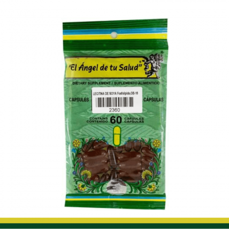CAPS.B. LECITINA DE SOYA  BSA.60pz Clave:2360