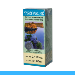EXTCTO.V. TOSICARE® AGUARDIENTILLO COMPUESTO CJA.FCO.60ml Clave:3811